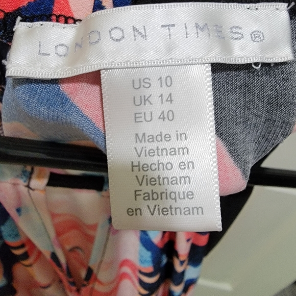 London Times Maxi Dress - Multicolored - Picture 3 of 3